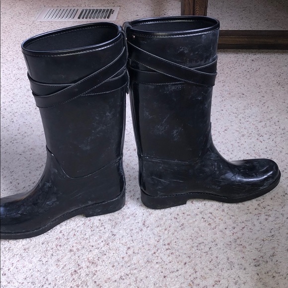 Coach distressed rain boots - Picture 2 of 5